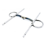 Bridão Caneta Cavalo Montaria Inox Agulha Bocal Ferro