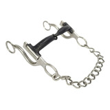 Bridão Cavalo Marinho Bocal De Ferro Sv4789