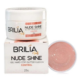 Brilia Nails Gel Para Alongamento De Unhas Nude Shine 25g