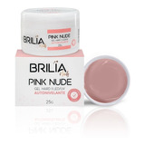 Brilia Nails Gel Para Alongamento Unhas Pink Nude 25g