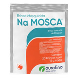 Brinco Mosquicida Para Bovinos Na Mosca Ouro Fino 20 Unidade