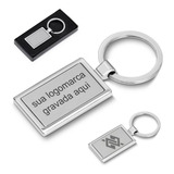 Brinde Natal Empresas 100 Chaveiros Personalizados Logomarca