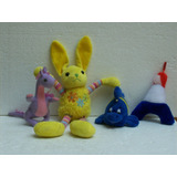 Brinquedo Antigo Lote De Pelucia Diversos 04 Peças Ano 90/00