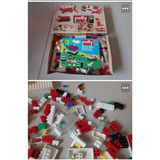 Brinquedo Antigo Polly Estrela Blocos Para Construir Caixa