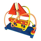 Brinquedo Aramado Montessori Barco Divertido Educacional