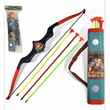 Brinquedo Arco Flecha Toy King Infantil Porta Bolsa Criança Lançador