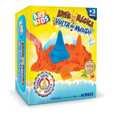 Brinquedo Areia Mágica Divertida Massinha Infantil 400g