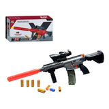 Brinquedo Arma Nerf Dardos Metralhadora M416