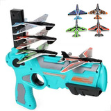 Brinquedo Arma Pistola Lança Avião Para Criança Automático