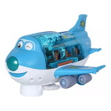Brinquedo Avião Musical Gira 360º Bate