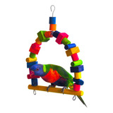 Brinquedo Balanço Para Calopsitas Encanto Das Aves Brinquedo