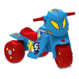 Brinquedo Banmoto Elétrica Azul 6v Mini Moto Bandeirante