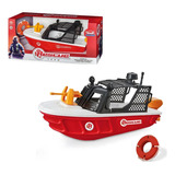 Brinquedo Barco De Resgate Rescue Team - Usual