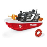 Brinquedo Barco Rescue Team Resgate Bombeiro