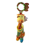 Brinquedo Bebê Girafinha Mordedor Chocalho