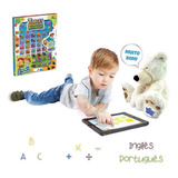 Brinquedo Bilingue Tablet iPad Infantil Multifunção