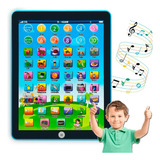 Brinquedo Bilingue Tablet iPad Infantil Multifunção Ensina