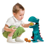 Brinquedo Boneco Dinossauro Infantil Didático Dino Papa Tudo