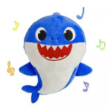 Brinquedo Boneco Pelúcia Baby Shark Com