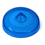 Brinquedo Cachorro Frisbee Disco Flexível Azul