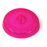 Brinquedo Cachorro Frisbee Disco Flexível Rosa