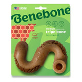 Brinquedo Cães Roer Morder Benebone Tripe Bone Médio