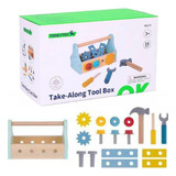 Brinquedo Caixa Maleta De Ferramentas Infantil 3 Anos