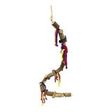 Brinquedo Caracol G Espiral Corda Mola Pássaro Toy For Bird
