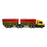 Brinquedo Carrinho Carreta Bitren Caminhão Carroceria 115cm