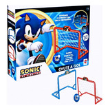 Brinquedo Chute A Gol Sonic 2 Traves E 1 Bola Futebol Sonic