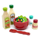 Brinquedo Comidinhas Infantil - Kit Salada