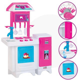 Brinquedo Cozinha Completa Com Geladeira E Forninho Magic