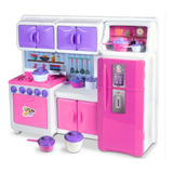 Brinquedo Cozinha Infantil Coleção Cristal Lua