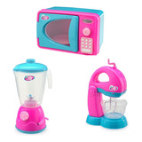 Brinquedo Cozinha Infantil Kit Completo Com Coleção Le Chef