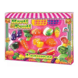 Brinquedo Crec Crec Horti Fruti Legumes - Braskit