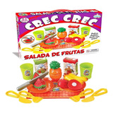 Brinquedo Crec Crec Salada De Frutas Comidinhas Com Velcro