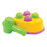 Brinquedo Criança Infantil Bate Martelo Rata Tuff Educativo