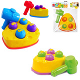 Brinquedo Criança Infantil Bate Martelo Rata Tuff Educativo