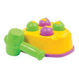 Brinquedo Criança Infantil Bate Martelo Rata Tuff Educativo