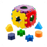 Brinquedo Cubo Baby Educativo Colorido -