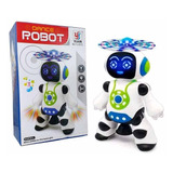 Brinquedo Dança Gira 360 Graus Robot