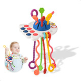 Brinquedo De Bebê Chocalho Mordedor Infantil Macio Sensorial
