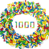 Brinquedo De Montar Play Pinos Coloridos Com 1000pçs Encaixes Firmes Blocos De Montar Pinos Mágicos