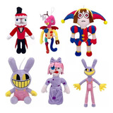 Brinquedo De Pelúcia Digital De Circo De 6 Peças, Coelhinhos