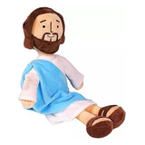 Brinquedo De Pelúcia Infantil, 32 Cm Jesus, Maria, Boneca De