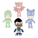Brinquedo De Pelúcia Infantil Pj Masks Miniatura Multikids