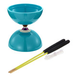 Brinquedo Diabolo Clássico Fitness Com Corda, Azul