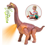 Brinquedo Dinossauro Bota Ovo Anda Projeçao