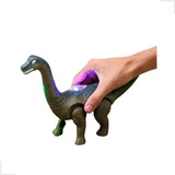 Brinquedo Dinossauro Com Som Luz Anda E Coloca Ovos Infantil