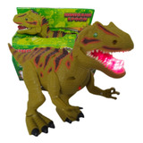 Brinquedo Dinossauro Grande Que Anda Com Som Luz E Movimento